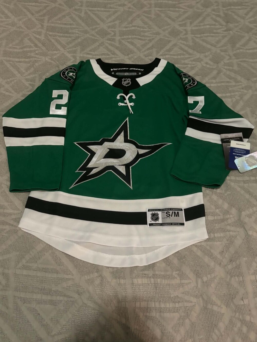Dallas Stars NHL Mason Marchment Replica Hockey Jersey, Youth S / M